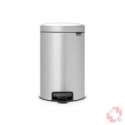 Brabantia Treteimer metallic grey 12l