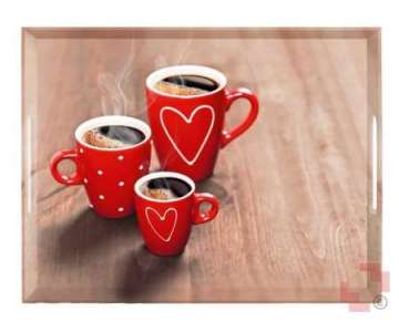 Emsa Tablett Coffee Party 40x31 cm