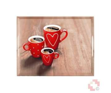 Emsa Tablett CoffeeParty 50x37 cm