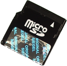 Mini SD-Card 2GB zu Nokia E70