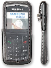 Clipless Ledertasche by Jim Thomson zu Samsung SGH-X820