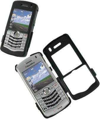 Alu-Hardcase Deluxe (black) zu Blackberry 8110 Pearl
