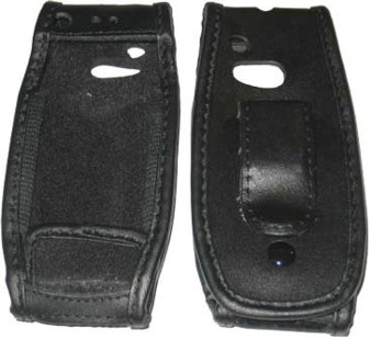 Ledertasche schwarz zu Nokia 3120 classic