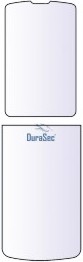 Displayschutzfolie DuraSec ClearTec 5 Stk zu Blackberry 8220 Pearl Flip