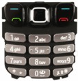 Tastaturmatte silver/black zu Nokia 6303i classic