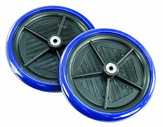 Ersatzrollen f�r Stahl-Roller McFun MXL-08, 20cm mit Abec 5 Kugellager, 2 St�ck = 1x Front, 1x H