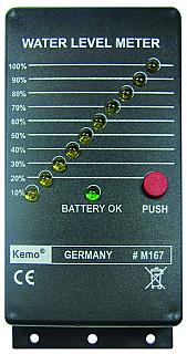 Modul F�llstandsanzeige f�r Wassertanks, Fernmessung bis 100m, 3V, Anzeige: 10 LEDs