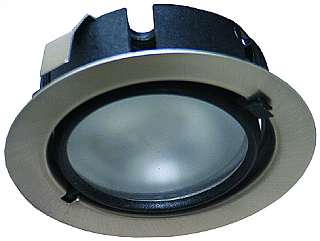 Halogen-Einbauleuchte McShine DL-6 62/70mm G4-Sockel, 12V, max.20W, chrom matt