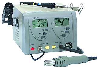 Digitales L�tcenter McVoice ZD-912 L�tkolben und SMD-Heissluft.