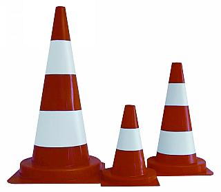 Leitkegel, tagesleuchtend, 75cm hoch