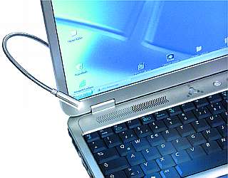 Notebook-Leseleuchte McFun AL-30 mit 1x LED USB-Anschluss, Schwanenhals