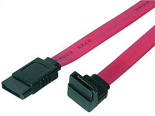 S-ATA Anschlusskabel Winkelstecker, 0,50m