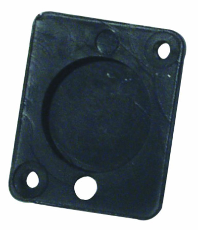 Blindstopfen f�r XLR, universal, schwarz