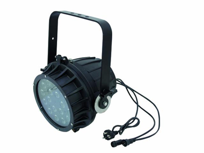 LED PAR-64 TCL IP65 schwarz