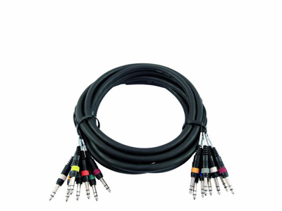 Snake-Kabel 8x Klinke/8x Klinke ster, 6m