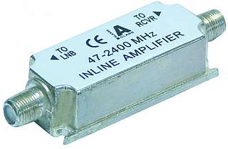 Satelliten-ZF-Verst�rker Mini 950-2400MHz, 10-12dB Verst�rkung