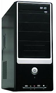 Barebone-PC, AMD 4800 X2, 1GB RAM, 400Watt