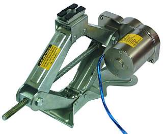 Elektrischer Scheren-Wagenheber, Hubh�he 15-35cm, Tragkraft 2.000kg