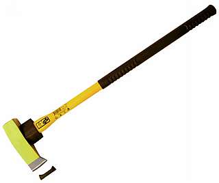 Spaltaxt McDrill 4,3kg, Fiberglas, L�nge 90,5cm, Klinge 7cm