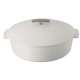 Kasserolle tief, 28 cm, 3.6l, weiss, Ind. (NEU)