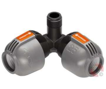 Gardena Winkel-L Stck 25mmx1/2\"