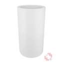 Elho Topf Pure Zylinder weiss