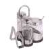 Menage Salz/Pfeffer/Senf mit Kartenhalter