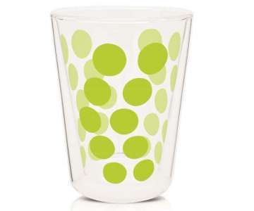 Dot Dot Teeglas grn, doppelwandig 35 cl
