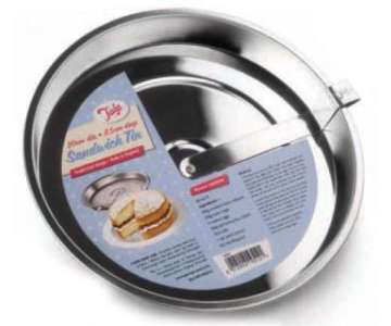 Backform Kuchen rund m. Ablshilfe,  20cm, H: 2.5 cm