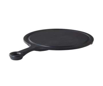 Tablett Slate 23cm mit Griff L: 10cm