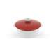 RVL 2 Kasserolle rund,  26 cm, 3.4 l, rot, Induktion