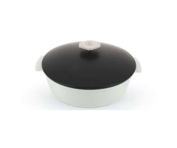RVL 2 Kasserolle rund u. tief,  28 cm, 3.6 l, schwarz, Ind.
