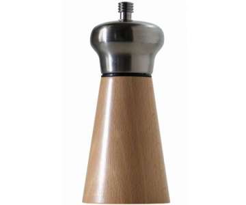 Pfeffermhle Buche/versilbert 11cm