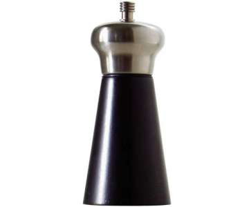 Salzmhle schwarz/versilbert 11cm